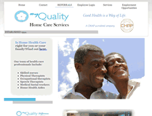 Tablet Screenshot of myqualitycare.com